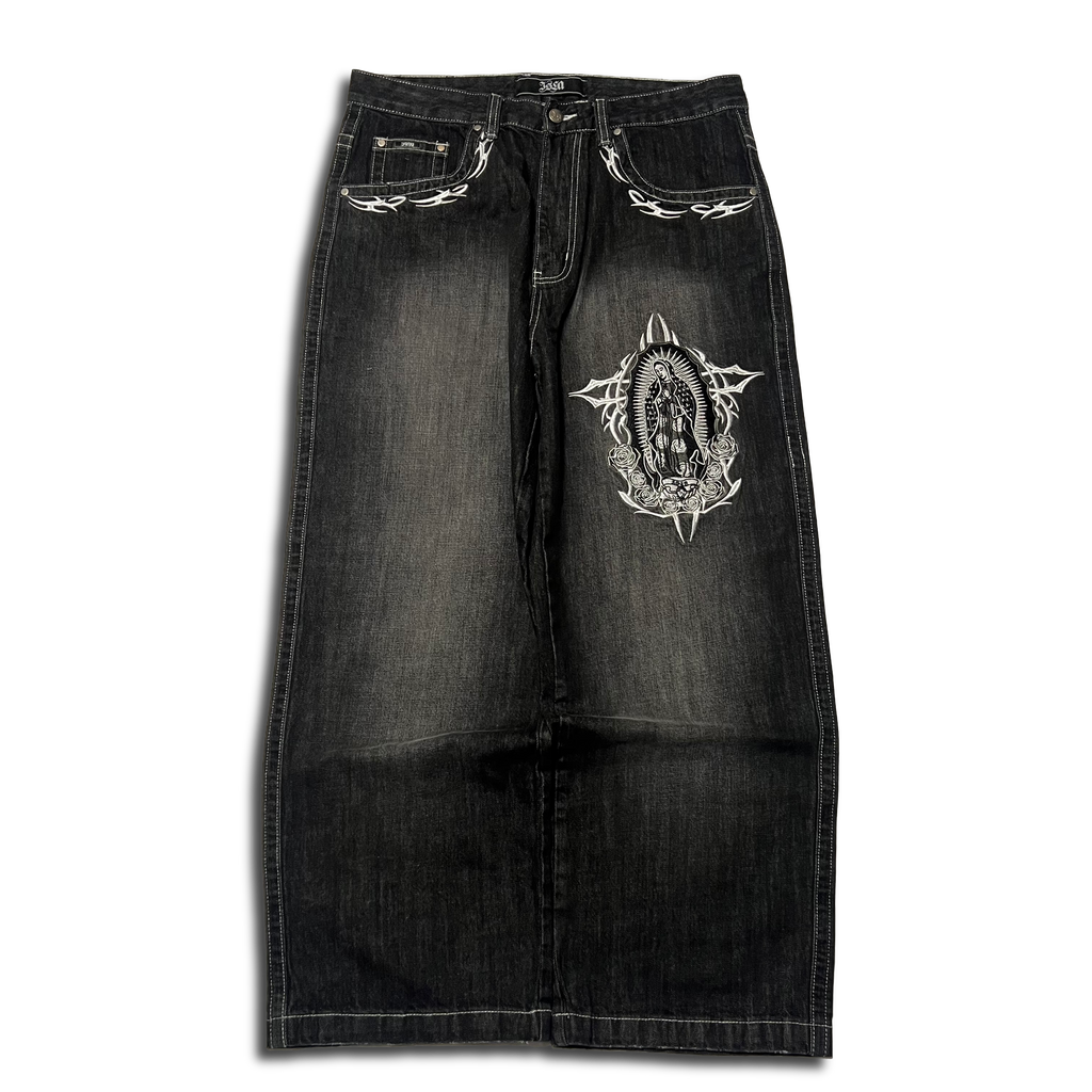 Guadalupe Jeans - Classic Baggy Fit (Black Wash)