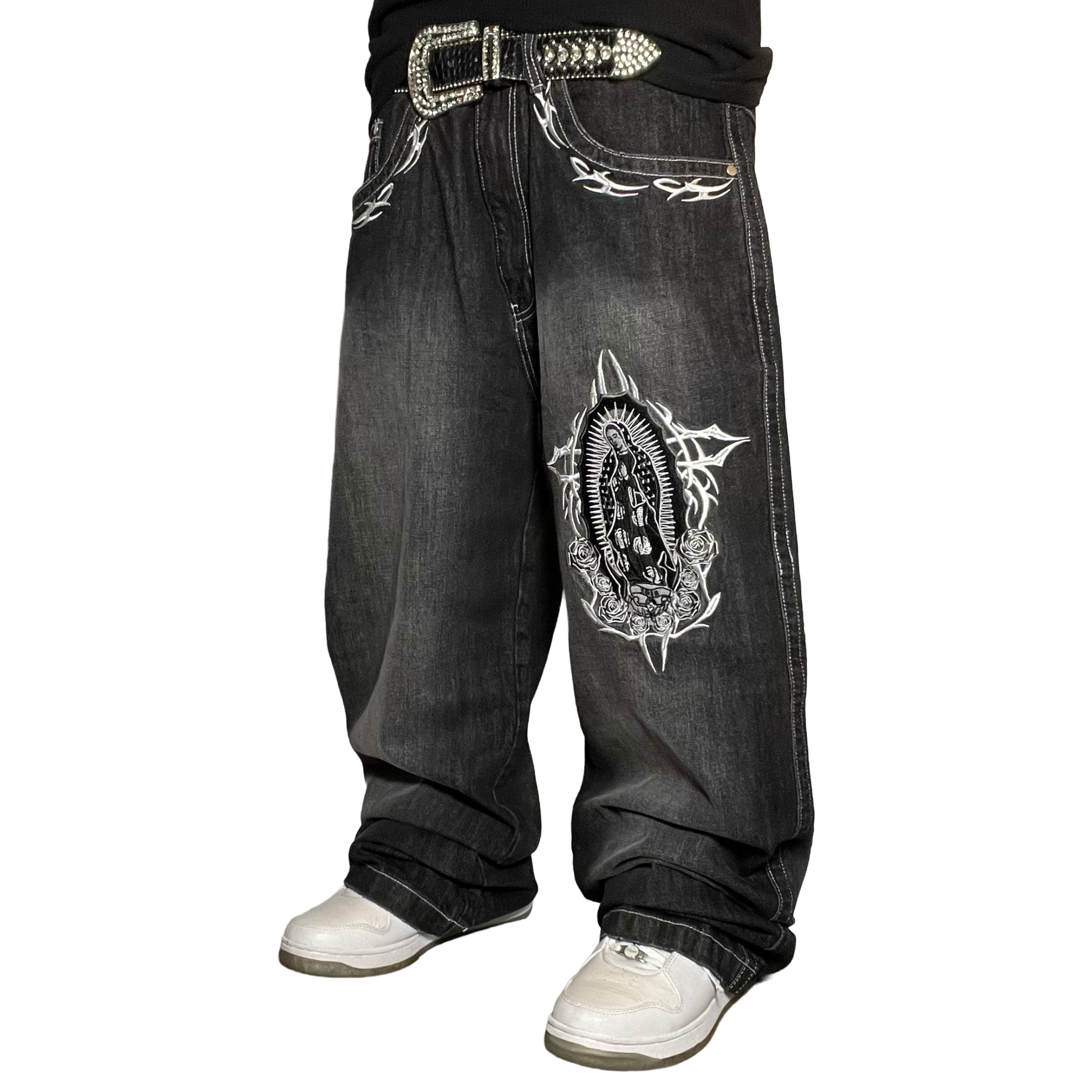 Guadalupe Jeans - Classic Baggy Fit (Black Wash)